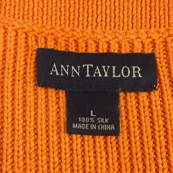 Ann Taylor Silk Tank Top Sweater - Picture 4 of 4